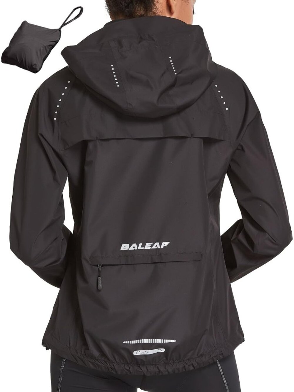 Packable Rain Jacket Women Waterproof Lightweight Jackets Hooded